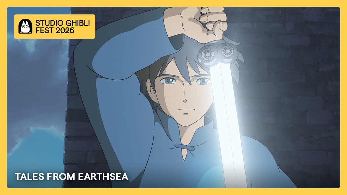 Today marks the 20th Anniversary of Studio Ghibli's 'TALES FROM EARTHSEA' from Goro Miyazaki! The film returns to theaters on August 8 &amp; 10