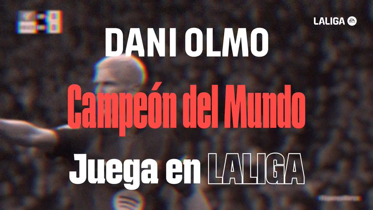 El talento y la calidad de Dani Olmo brillan en LALIGAEASPORTS. ✨ LALIGAEsMundial | FC Barcelona