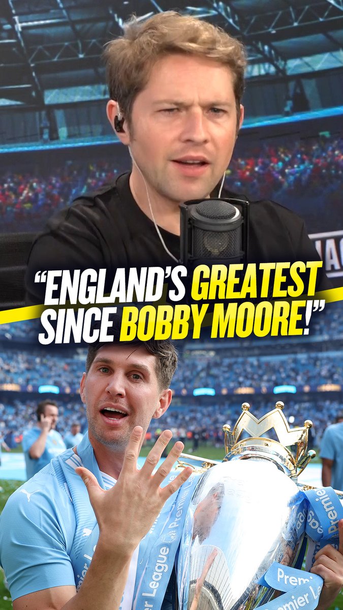 🏴 "He's England's greatest defender since Bobby Moore." 👀 "It's obvious!" Rory Jennings & Ade Oladipo clash over Rory's claim over John Stones...
