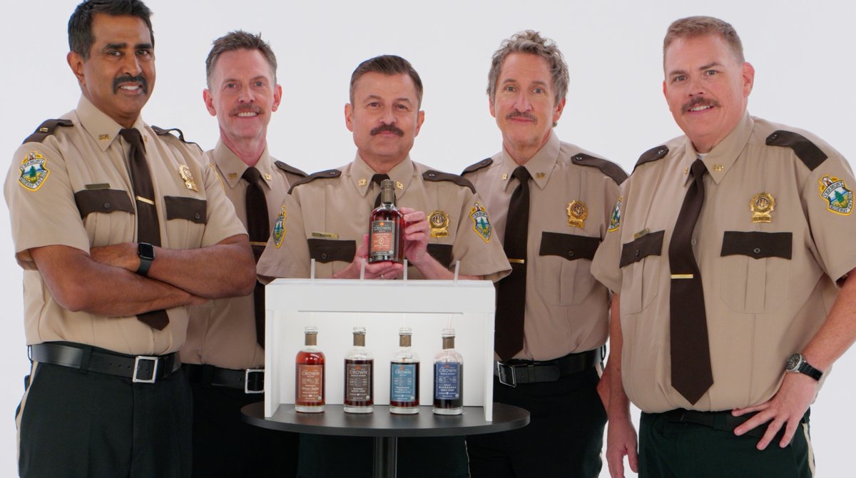 A taste of what’s to come. Thanks Crown Maple for contributing to our syrup shenanigans. SUPER TROOPERS 3, only in theaters August 7. Get tickets meow. #SuperTroopers3