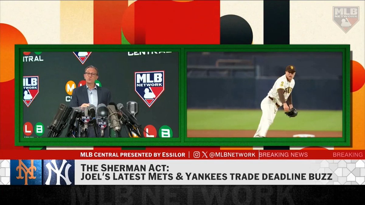 “I think the price would be staggering for either [Mason Miller or Adrian Morejon]... I think he ends up keeping both.” - Joel Sherman on #MLBCentral