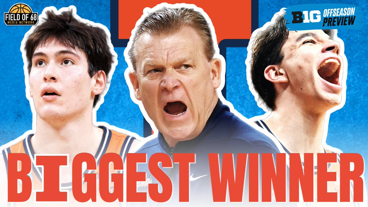 Who was the biggest winner this offseason in the Big Ten? 🤔 "It's Illinois. They crushed it with retention, they crushed it with a top five portal guy, and they brought in a couple of really good freshmen. The answer is Illinois" - Rob Dauster 🎥: