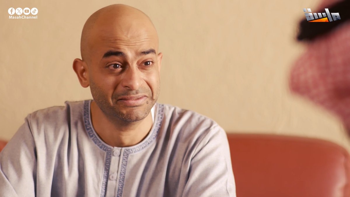 بكاء صالح: ربي يبتليني وأنا صابر 😢 (وفاة أمي وأبوي وأمراض إخواني) #مسلسل_الدم_الواحد3