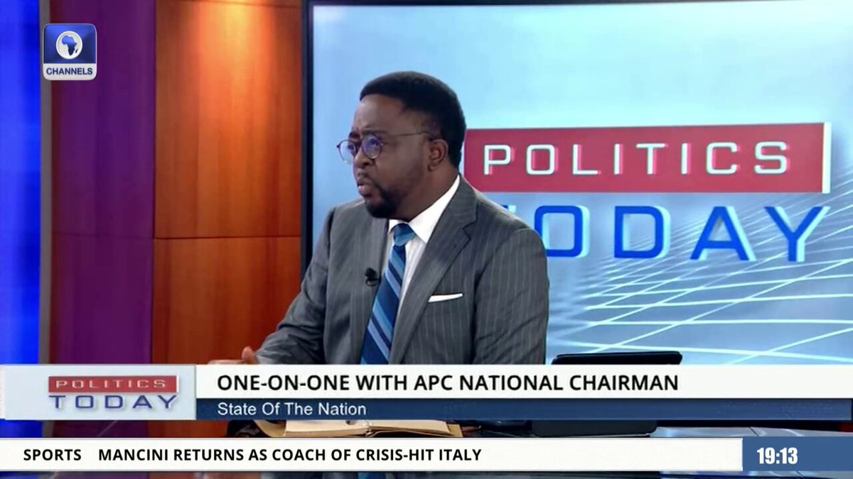 "Nobody in APC chased Peter Obi out of PDP. Nobody from APC chased Obi out of the Labour Party; nobody in APC chased him out of the Labour Party to ADC. Who chased him from ADC again to the NDC? He started moving from his party long before now, during the time of President Goodluck Jonathan in 2014. You mean the APC has been chasing him from 2014 till date when we were even in opposition? APC National Chairman Nentawe Yilwatda exonerates the party from crisis in the opposition. #PoliticsToday #CTVTweet
