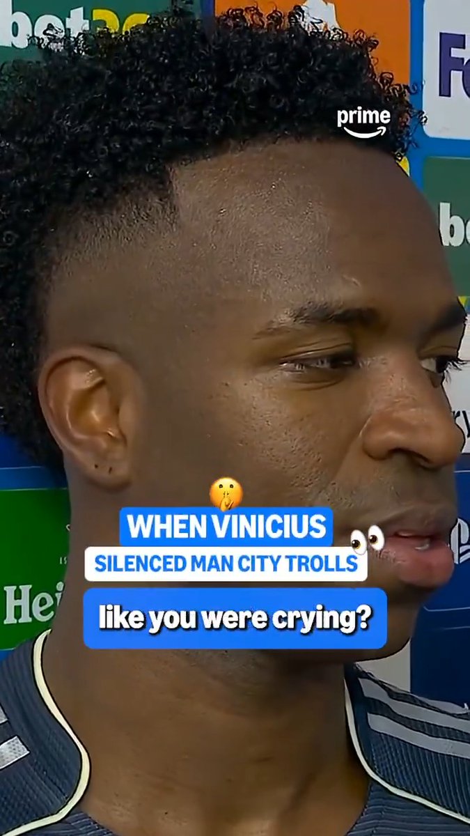 Throwback to when Vinicius Jr silenced the Man City crowd 😅👀