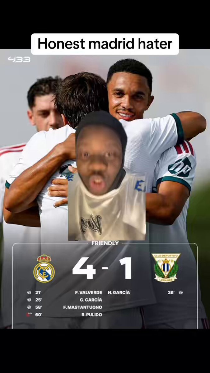 As an unbiased real madrid hater i have to be honest about this 4-1 win against leganes