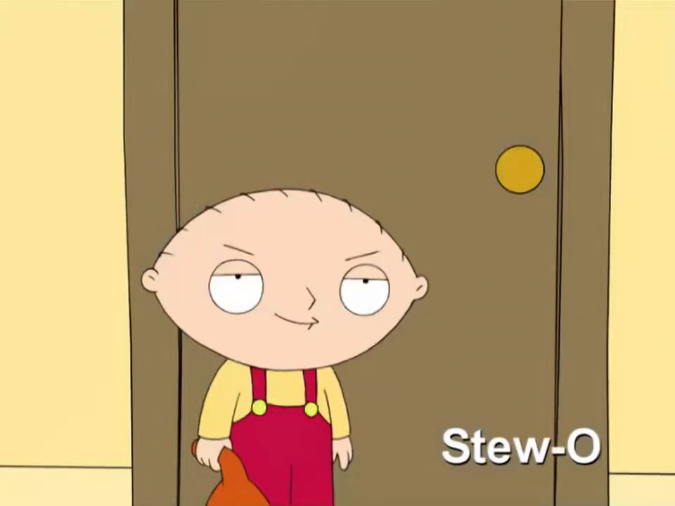 Stewie reenacting this iconic scene from Jackass 😂