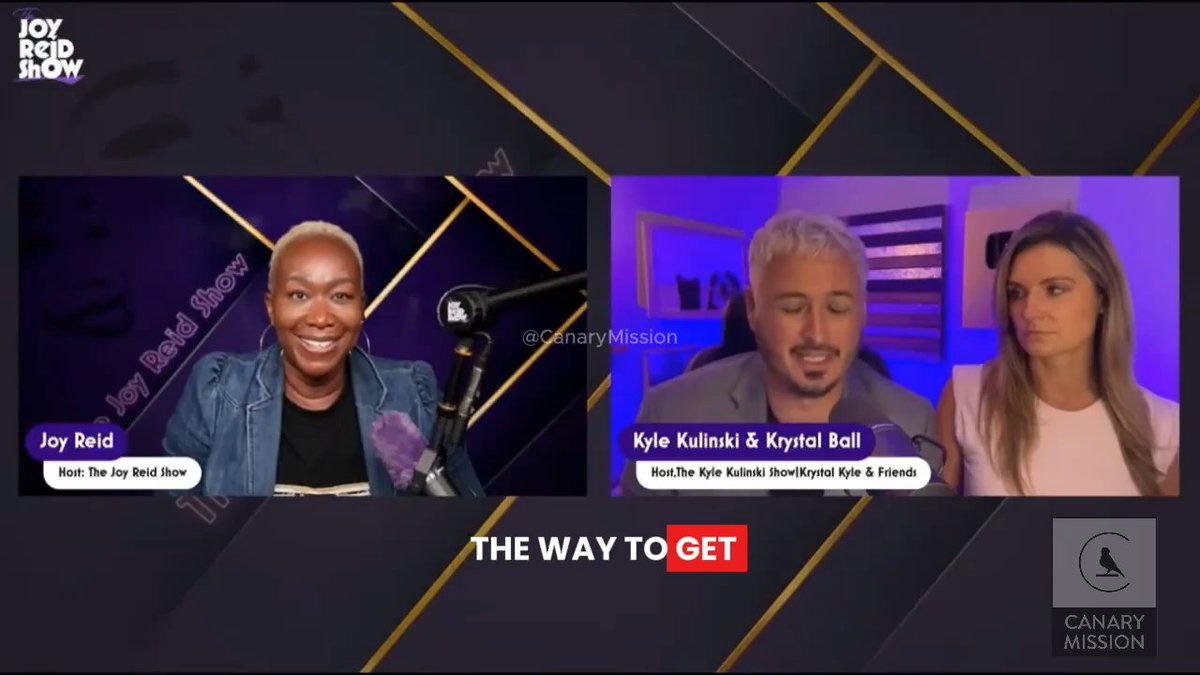 Kyle Kulinski & Krystal Ball to Joy Reid: "Democratic politicians need to be bullied into the proper position" on Israel. The trio was recently caught on camera discussing protecting Iran's ability to fund Hezbollah, Hamas, and the Houthis alongside DSA-aligned politicians.