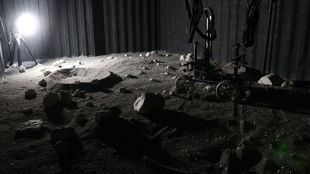 Our team at Honeybee Robotics, a Blue Origin company, recently passed Critical Design Review for our lunar rover flying on a Firefly Aerospace Blue Ghost mission to the Moon’s Gruithuisen Domes in 2028. This marks a major milestone on the path to flight build. Next up: our mobility and navigation test vehicle will continue putting miles on the lunar analog facility floor as we prepare for flight. Learn more about this lunar rover: