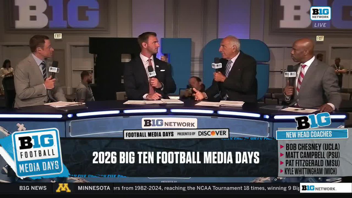 "Maybe the best hire of the entire offseason. Watch out for UCLA to take a major step forward." Jake Butt is on the watch for UCLA Football this season with Bob Chesney at the helm 👇 #B1GMediaDay