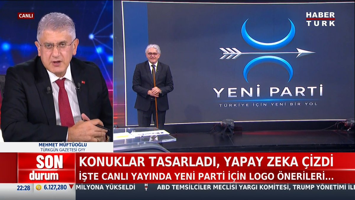 📌Konuklar tasarladı, yapay zeka çizdi. İşte YENİ Parti için logo önerileri...