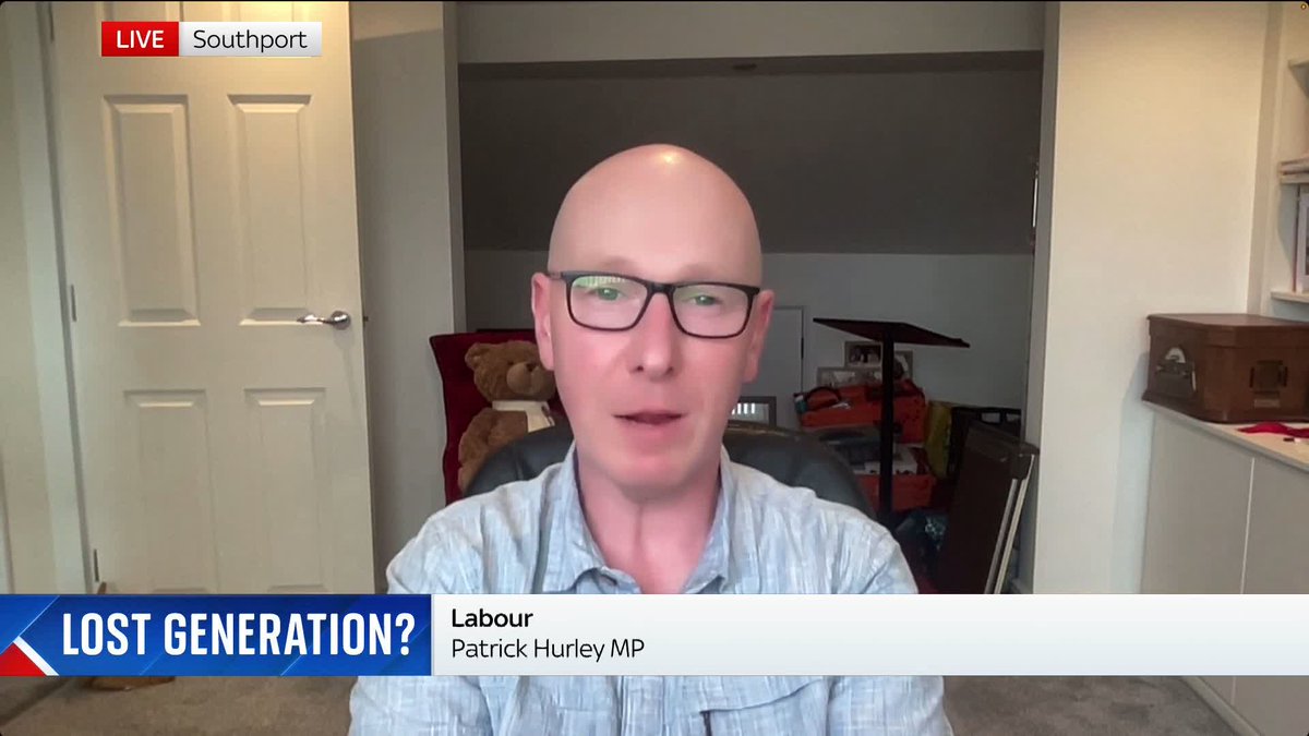 "For too long, we've been kind of failing young people in this country." Labour MP Patrick Hurley tells Sarah-Jane Mee he's 'cautiously hopeful' the government's announcement on youth unemployment will help address skill gaps in the job market.