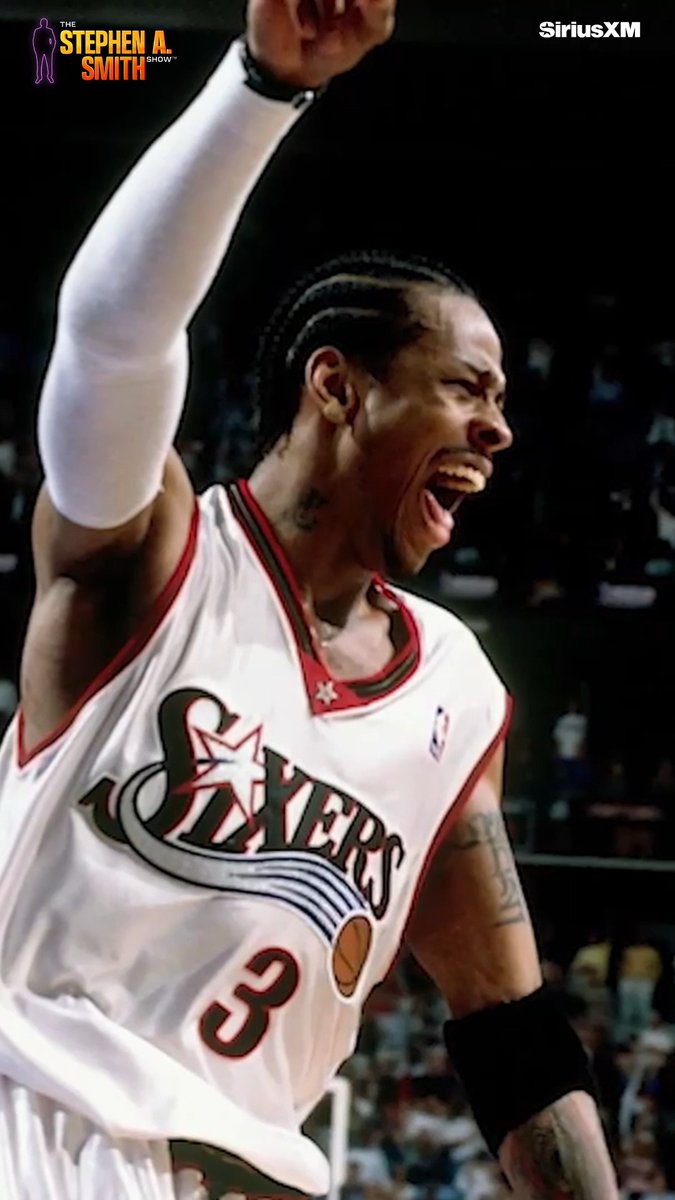 Safe to say Allen Iverson is ready for LeBron in Philly!