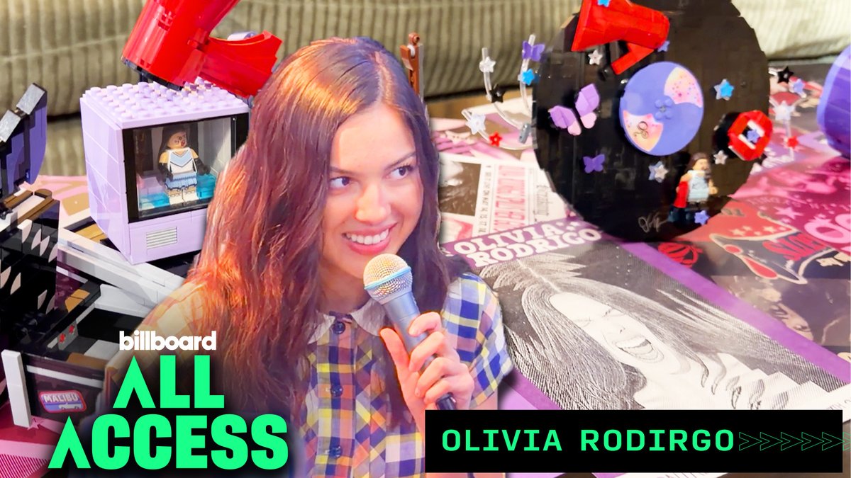 Olivia Rodrigo x LEGO 💜 Billboard News takes you inside the pop star's exclusive LA pop-up with the brand in the latest All Access.