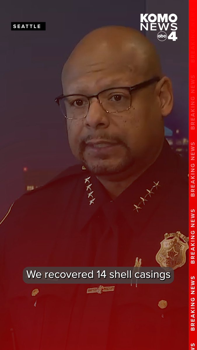 Seattle Police Chief Shon Barnes says that investigators believe the mass shooting at Seattle Center that killed two innocent bystanders, and wounded four others was gang-related. Police also found both a ghost gun and a Glock 45 modified with a fully automatic switch at the scene. A third person who was killed in the shooting, identified as 19-year-old Junior Cee Niko Semo, is believed to be one of the suspects in the shooting. MORE: