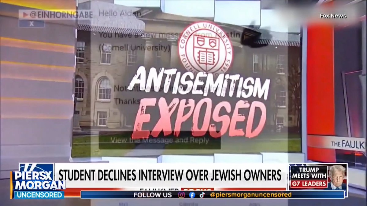 "What Franco said was blatantly, outrageously wrong... should a teenage student be treated so harshly when there are Republican lawmakers who compare Muslims to barbarians and dogs?" Watch our interview with Austin Franco and tell us👇 📺 Piers Morgan