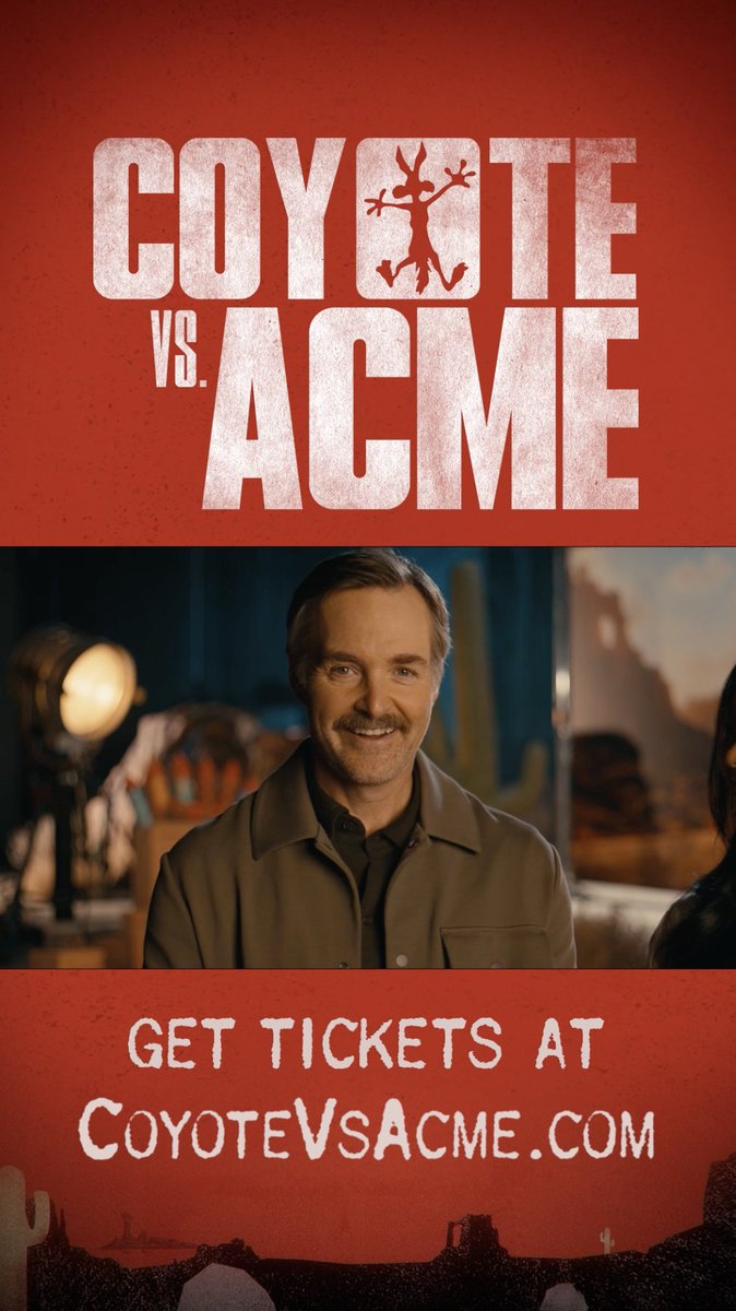 #CoyoteVsACME blasts into theaters in exactly ONE MONTH, but we're still on the lookout for this absolute LEGEND. Has anyone seen them? Please leave your tips on how to find them below. 🎥Anonymous Coyote footage: DiscussingFilm