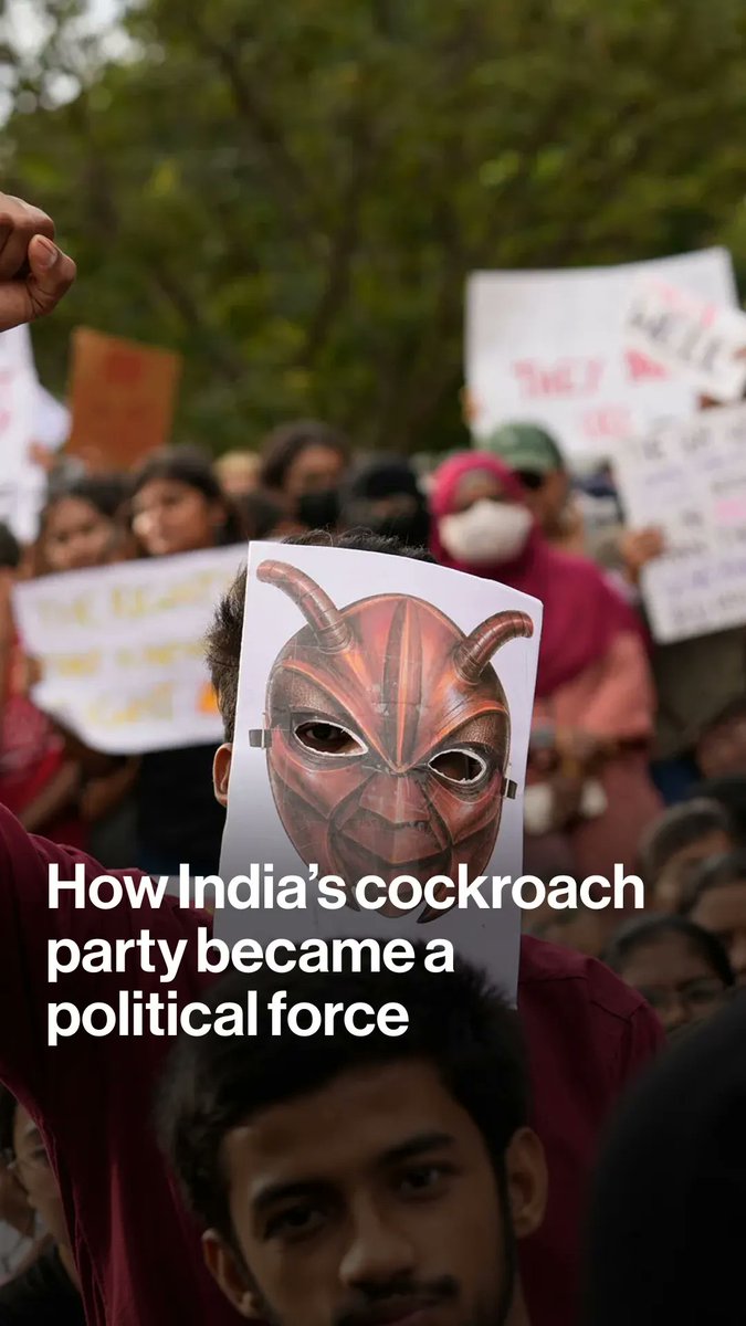 India’s Cockroach movement, born as a viral joke a few months ago, just forced the ouster of one the country’s top ministers. On today’s Big Take Asia podcast, the rise of a potent new political force.