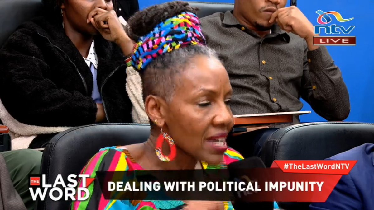 Wanjiru Gikonyo: Why did NCIC sit, look at what's happening in Kenya, and conclude the only problem we have is hate speech? NCIC's Jerusah Mwaathime: Gooning is majorly a police issue, not an NCIC issue. #TheLastWordNTV Eric Latiff