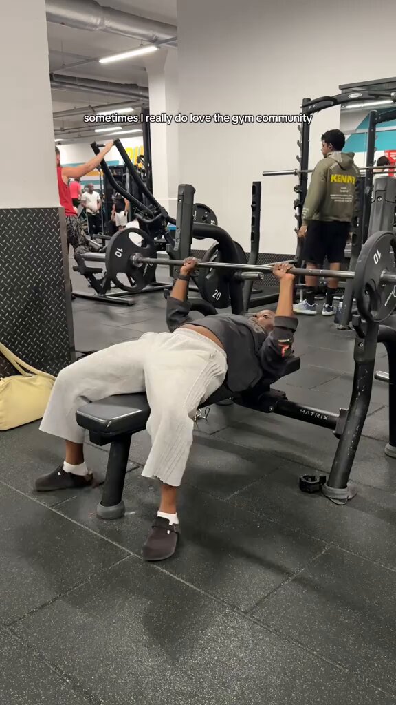 This is what the FITNESS community should be all about. 🤎