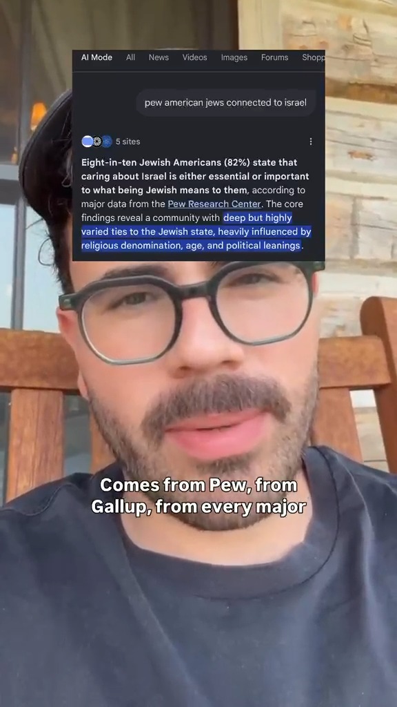 Anti-Israel influencer, and the prop of every antisemite on the far left, Matt Bernstein lied. Again. Receipts below 👇