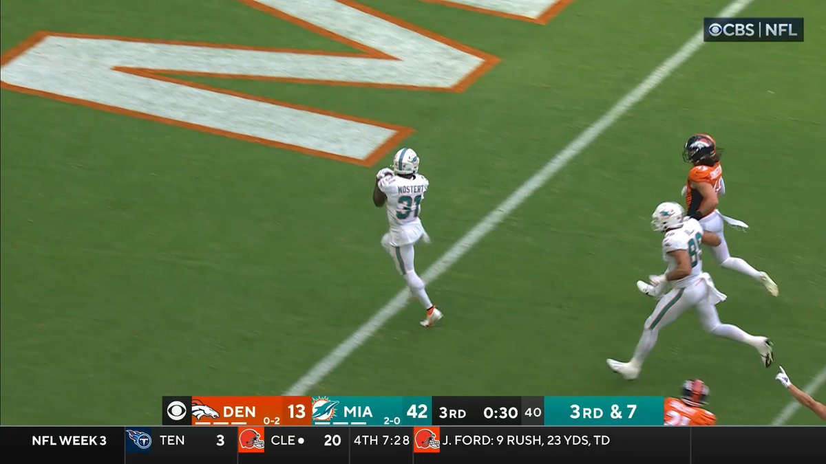 Throwback to 2023 when the Miami Dolphins offense put up 70 points on the Broncos 😳