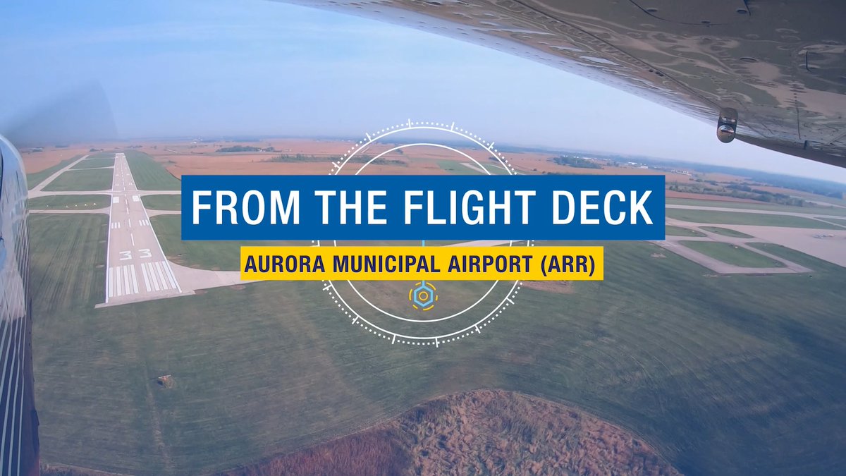 Pilots using Aurora Municipal Airport – Enhance your pre-flight planning and check out this pilot-POV. 🛩️ Avoid confusing RWY 33 with the permanently closed RWY 36, 🛩️ Know the hold-short locations for RWY 15-33, and 🛩️ Understand unique taxiing procedures at ARR. Make sure that you are well prepared before you fly and watch the full video at Get the pilot handbook and other From the Flight Deck resources at
