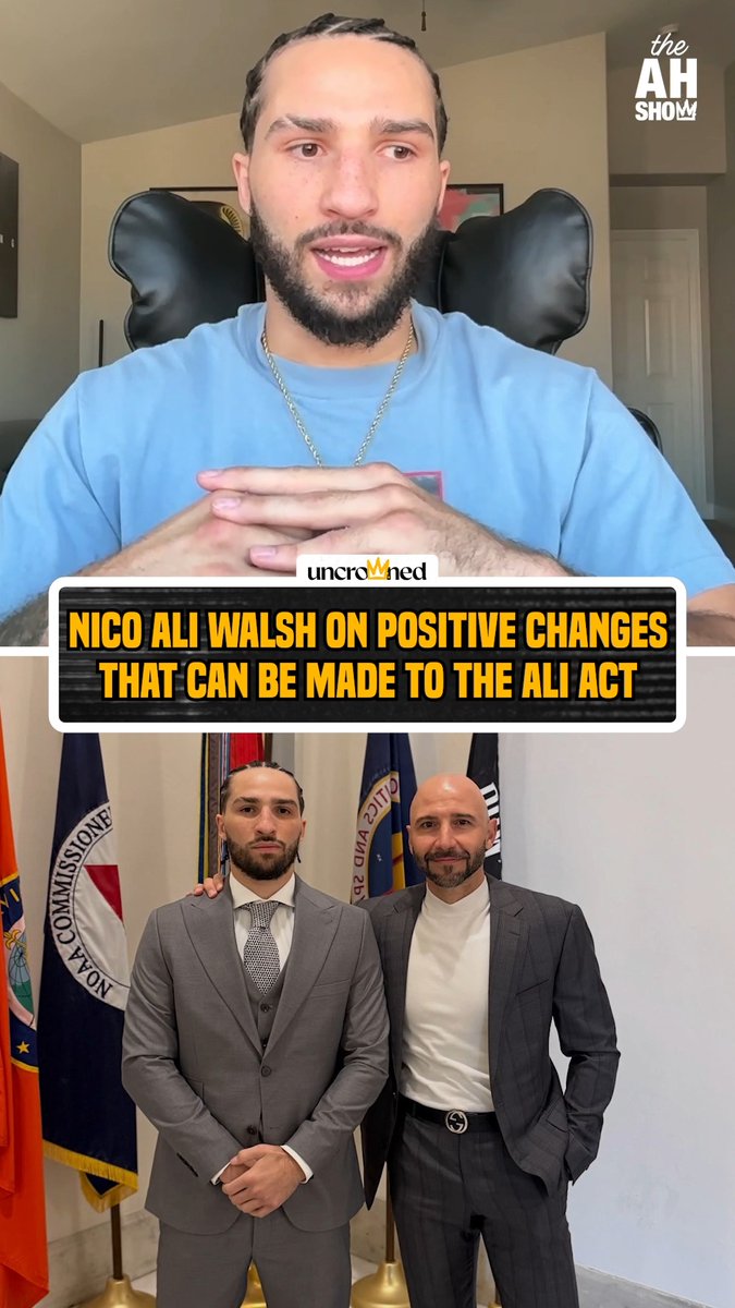 Nico Ali Walsh has a list of things he needs to see in any reform of the Ali Act 📋 #HelwaniShow