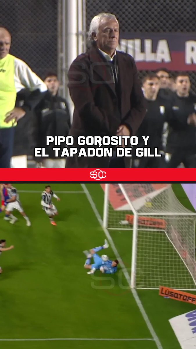 ¡LOCURA LO DE ORLANDO GILL! El gesto de Pipo Gorosito en el tapadón del arquero de San Lorenzo.