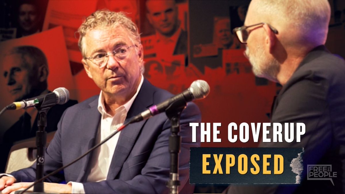 At FreedomFest 2026, Sen. Rand Paul & Matt Kibbe discussed the COVID lab leak, coverups, gain-of-function research & Fauci’s role. Paul—featured in Free the People’s ‘The Coverup’—has led the Congressional fight, including subpoenaing Fauci. Watch The Coverup (link in bio).