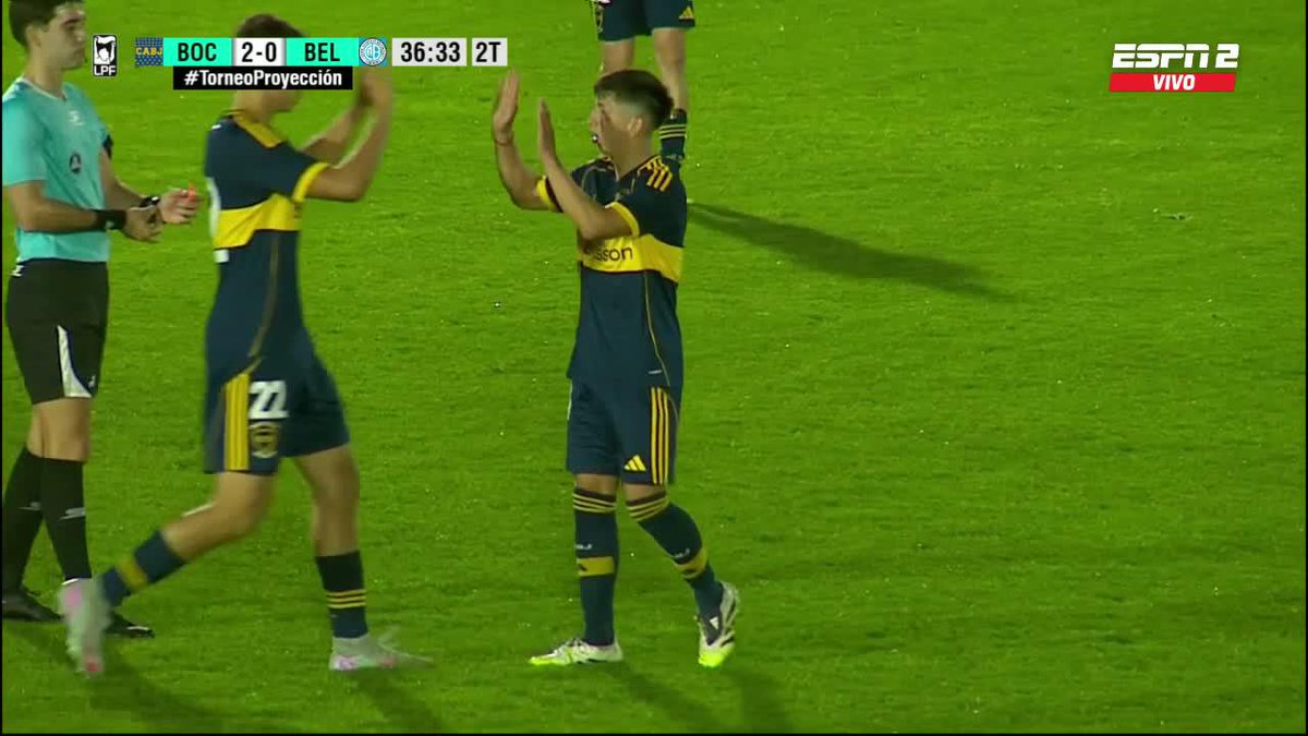 "Lautaro Bianco": Por el gol de Boca ante Belgrano en el #TorneoProyeccion