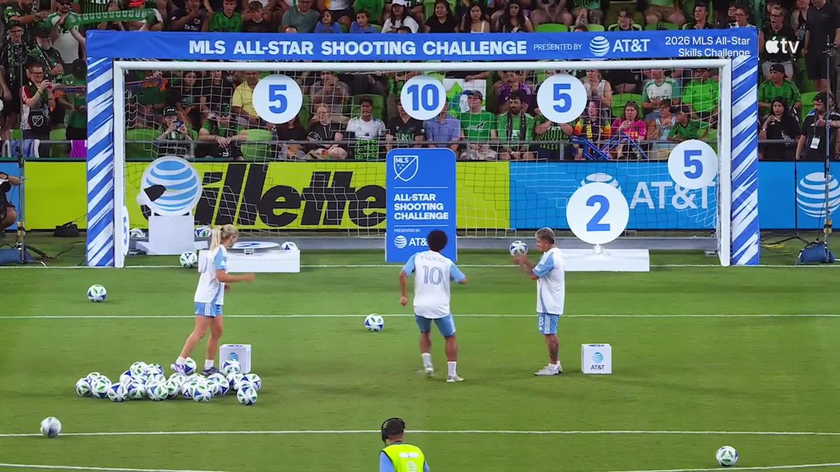 Evander set a new record last year. Now, he's ready to defend his crown in the Queen City. 👑 MLS All-Star Shooting Challenge pres. by AT&T