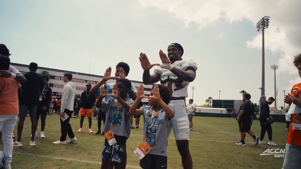 “It means everything to me. This is where my heart is … I owe everything to this university.” Mark Fletcher Jr. is back for his senior season and he’s ready to make history with Miami Hurricanes Football 🙌