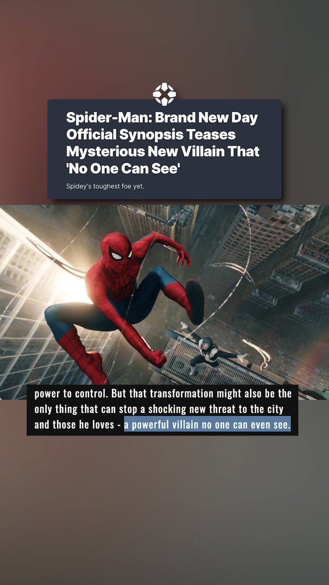 So who exactly is the secret villain in Spider-Man: Brand New Day anyway?