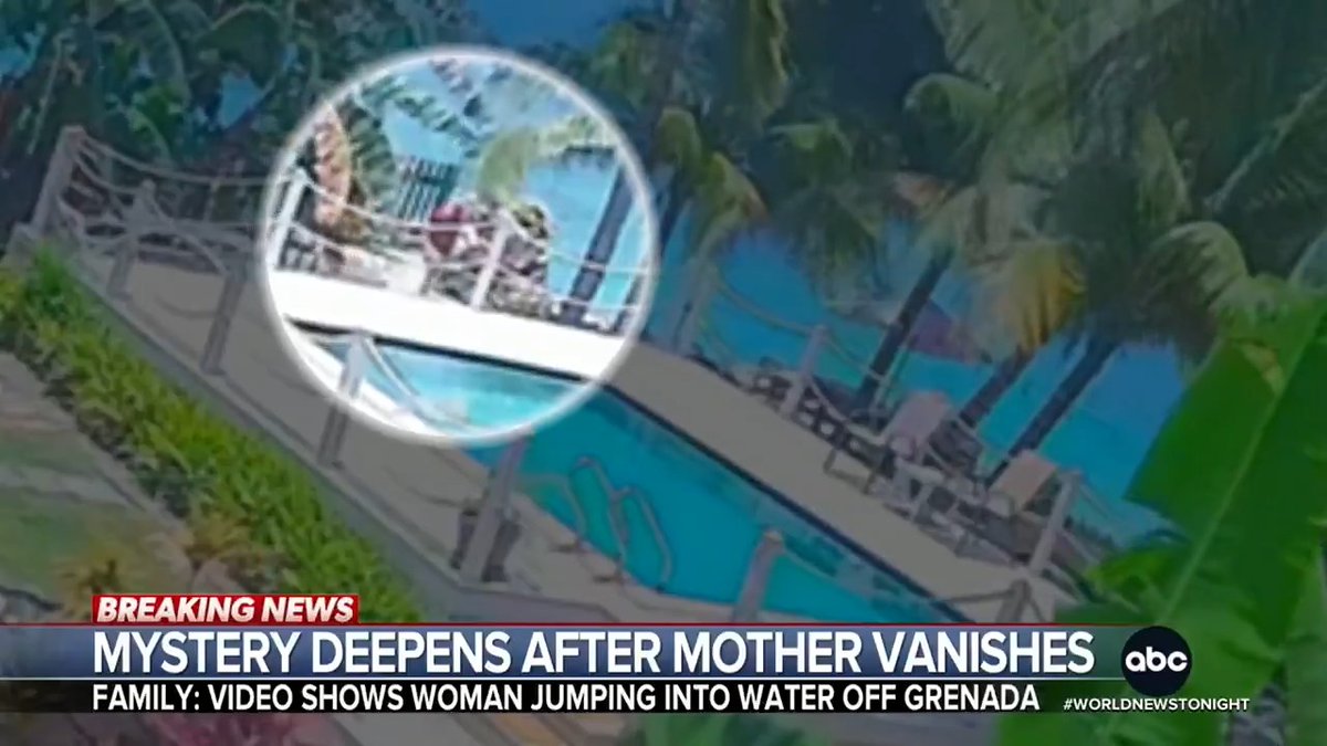 Nearly a week after American mother Liz Waddell vanished from Grenada, her family is pleading for help and releasing video they say shows her walking near the beach and jumping off a jetty. Victor Oquendo reports on the new details from police.