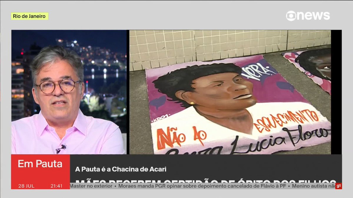36 anos depois, mães de mortos na Chacina de Acari recebem a certidão de óbito dos filhos. Os 11 corpos nunca foram encontrados. ➡ Assista à #GloboNews ao vivo: #EmPauta