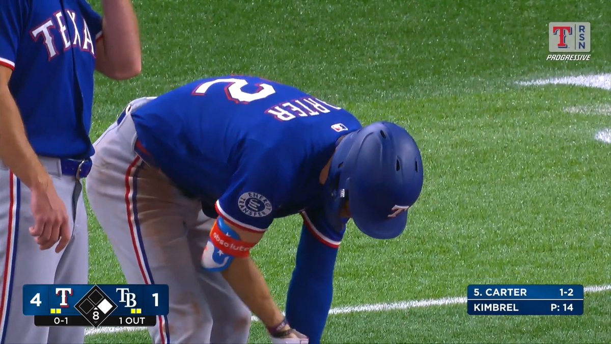 Carter's hitting over .300 in July 🔥