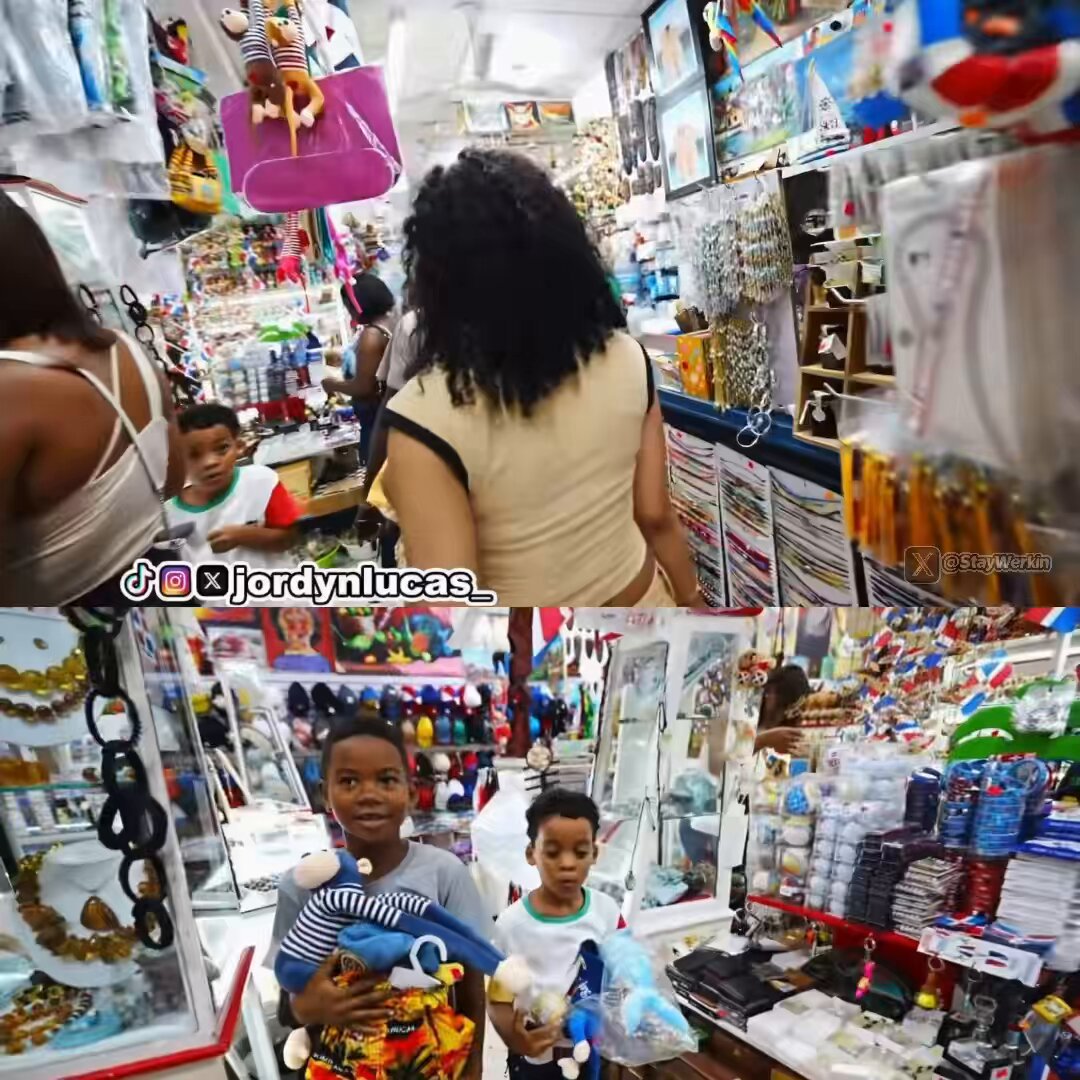 Jordyn Lucas shared a WHOLESOME moment after surprising a woman and her kids in the Dominican Republic by giving them 60 seconds to grab anything they wanted from a store and promising to pay for everything ❤️🙏