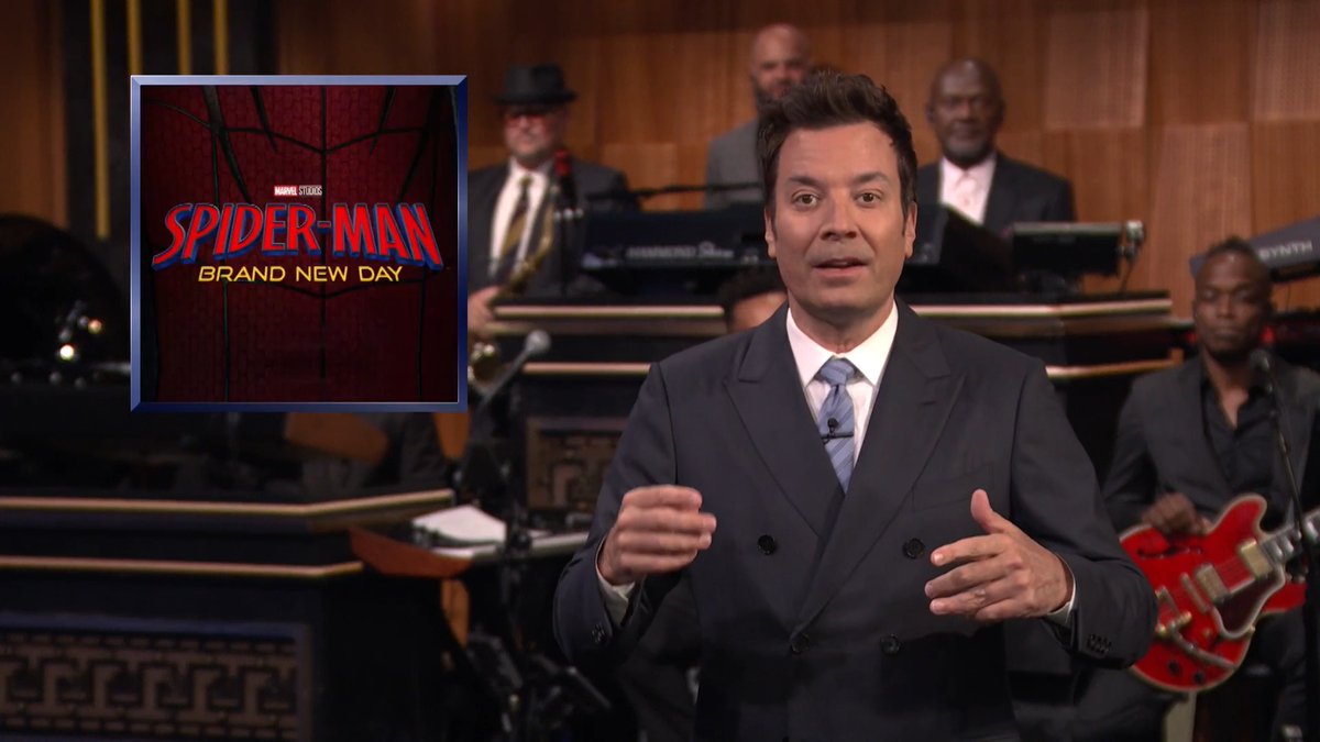 Jimmy recaps Tom Holland & Zendaya’s jam-packed schedule ahead of Spider-Man Movie’s opening weekend! #FallonTonight #SpiderManBrandNewDay #TheOdyssey