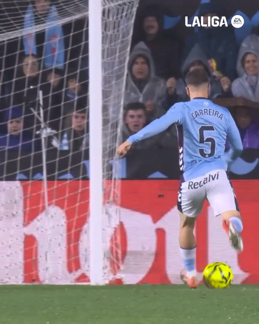 💙 Sergio Carreira, mucho más que un lateral. LALIGAHighlights | Celta