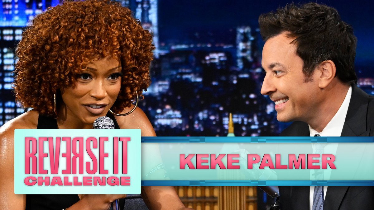 .Keke Palmer and Jimmy must successfully sing song lyrics backwards in the Reverse It Challenge! ⏪ #FallonTonight