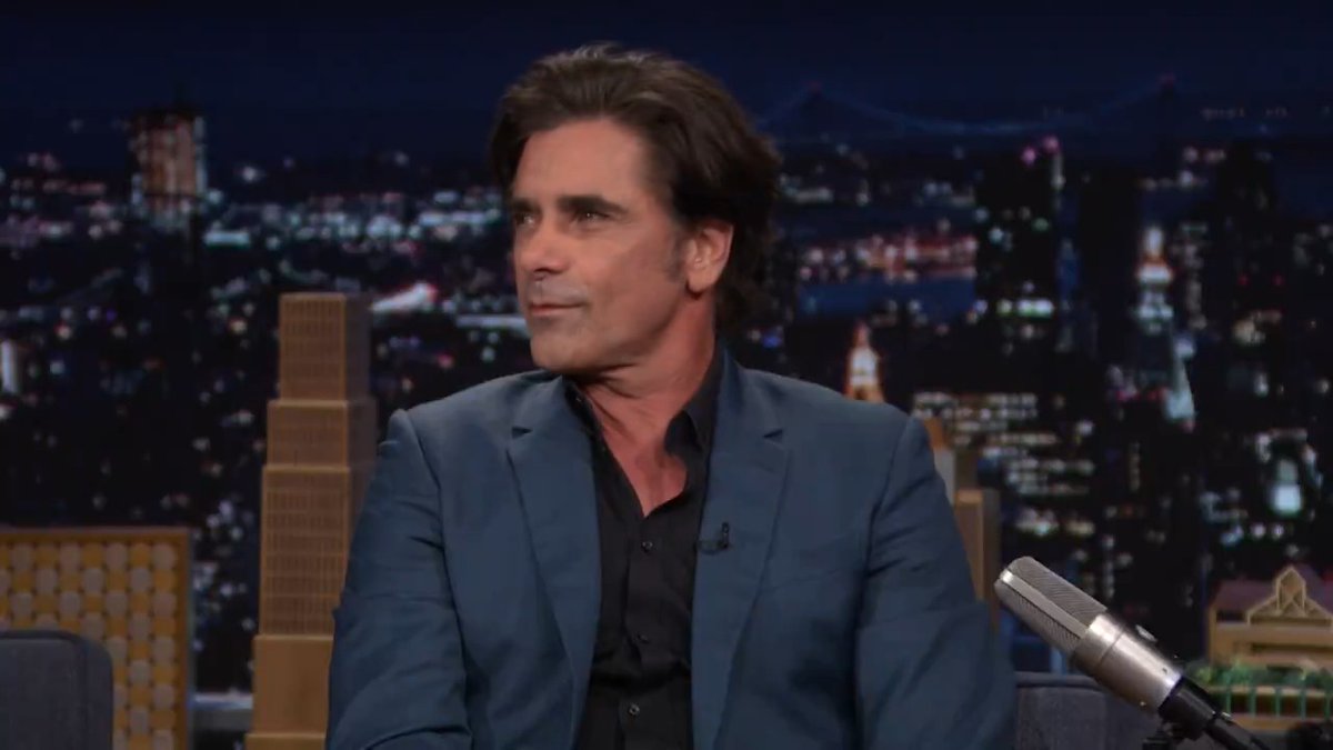 Does John Stamos get naked in Season 2 of The Hunting Wives? 👀 #FallonTonight