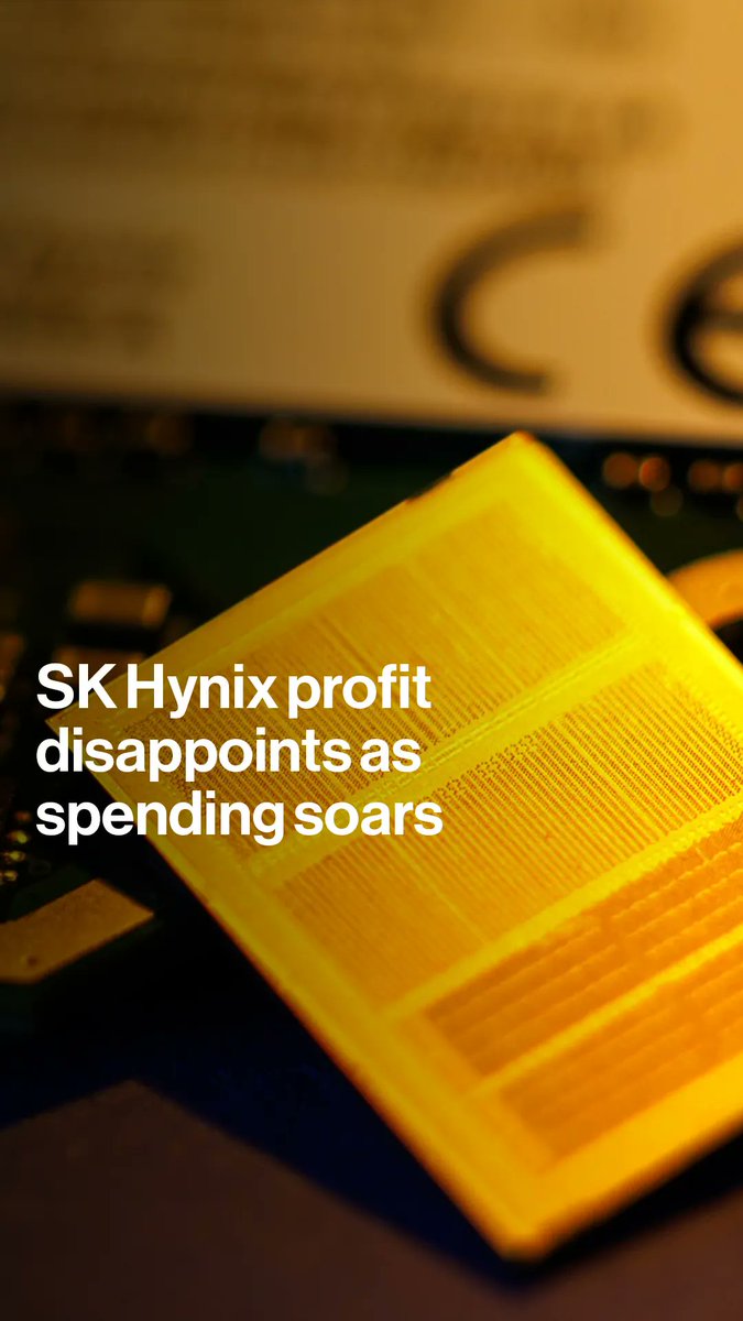 SK Hynix earmarked at least $31 billion in capital spending this year after reporting a six-fold surge in quarterly profit. Yet the Korean company’s shares fell, reflecting both the sky-high expectations surrounding the AI industry’s linchpins and the growing concerns that big tech firms are building more data centers than they need.