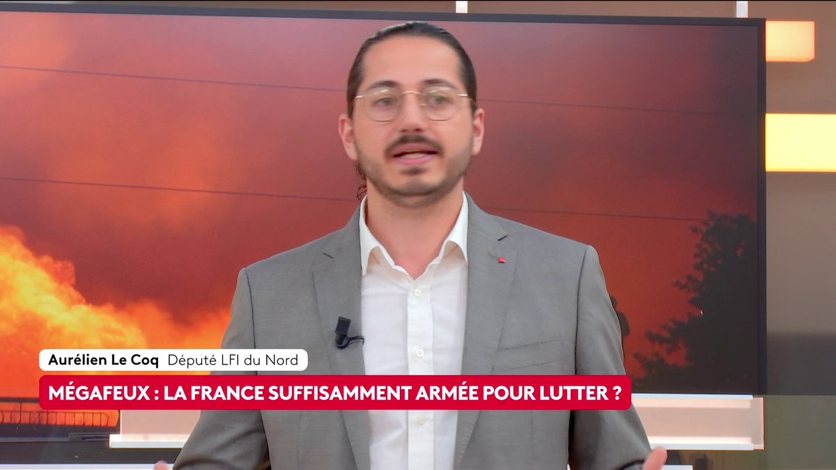 đŽ Incendies : un manque de moyens ? "La situation aujourd'hui est catastrophique. Elle est le rĂ©sultat direct d'un gouvernement de cyniques et de menteurs qui ont prĂ©fĂ©rĂ© faire des Ă©conomies sur le dos des sapeurs-pompiers" đŁ AurĂ©lien Le Coq, dĂ©putĂ© LFI du Nord. #canal16