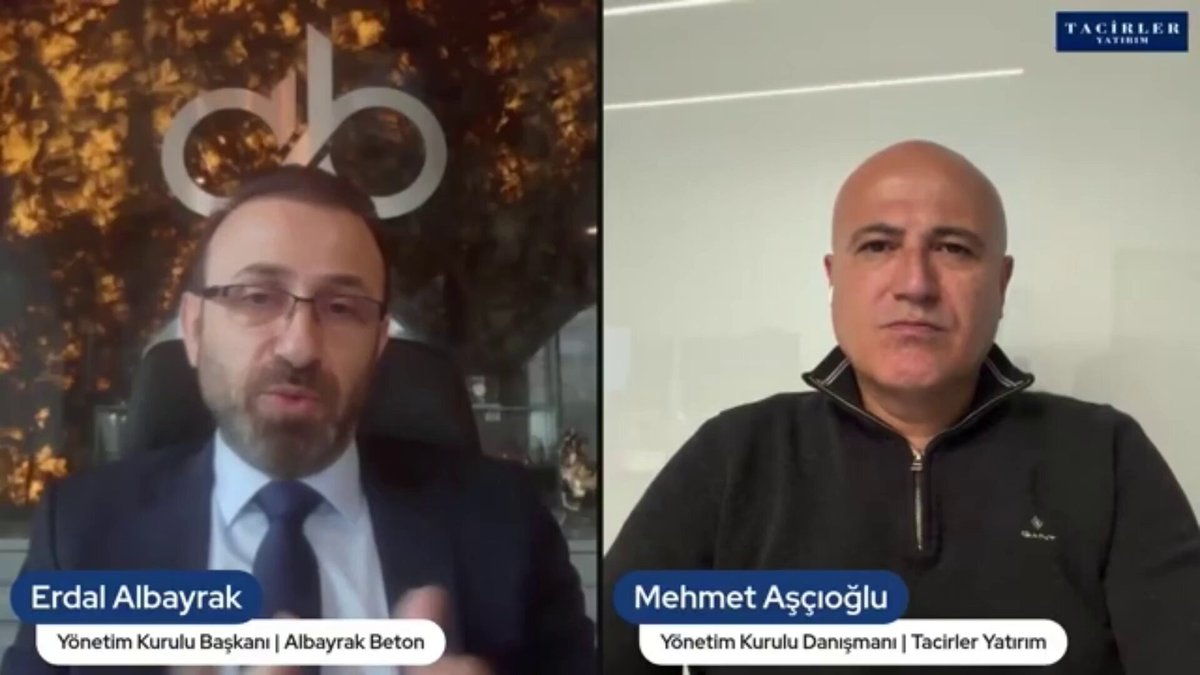 Hazır betona yapay zeka ekleyeceğiz diyerek halka arz olan #albtn ilk işlem gününde devre kesti, tabana gidiyor.