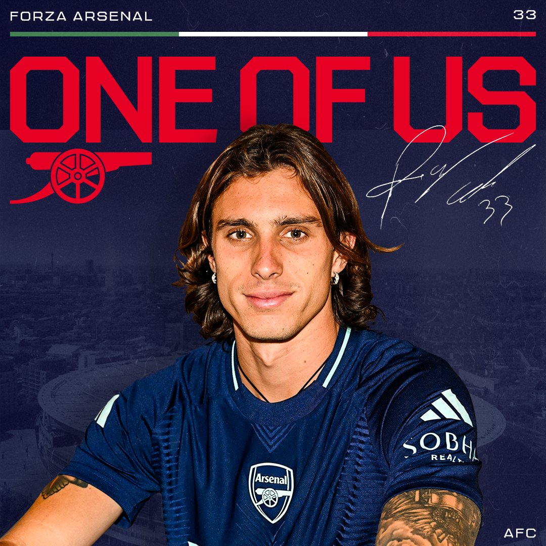 Two years ago today, Riccardo Calafiori signed for The Arsenal.
