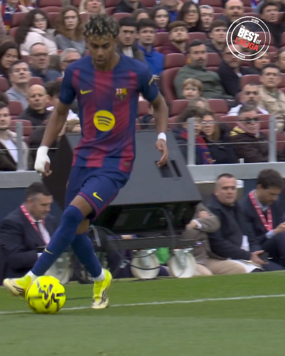 Hipnótico Lamine. 😵‍💫 LALIGAHighlights | FC Barcelona