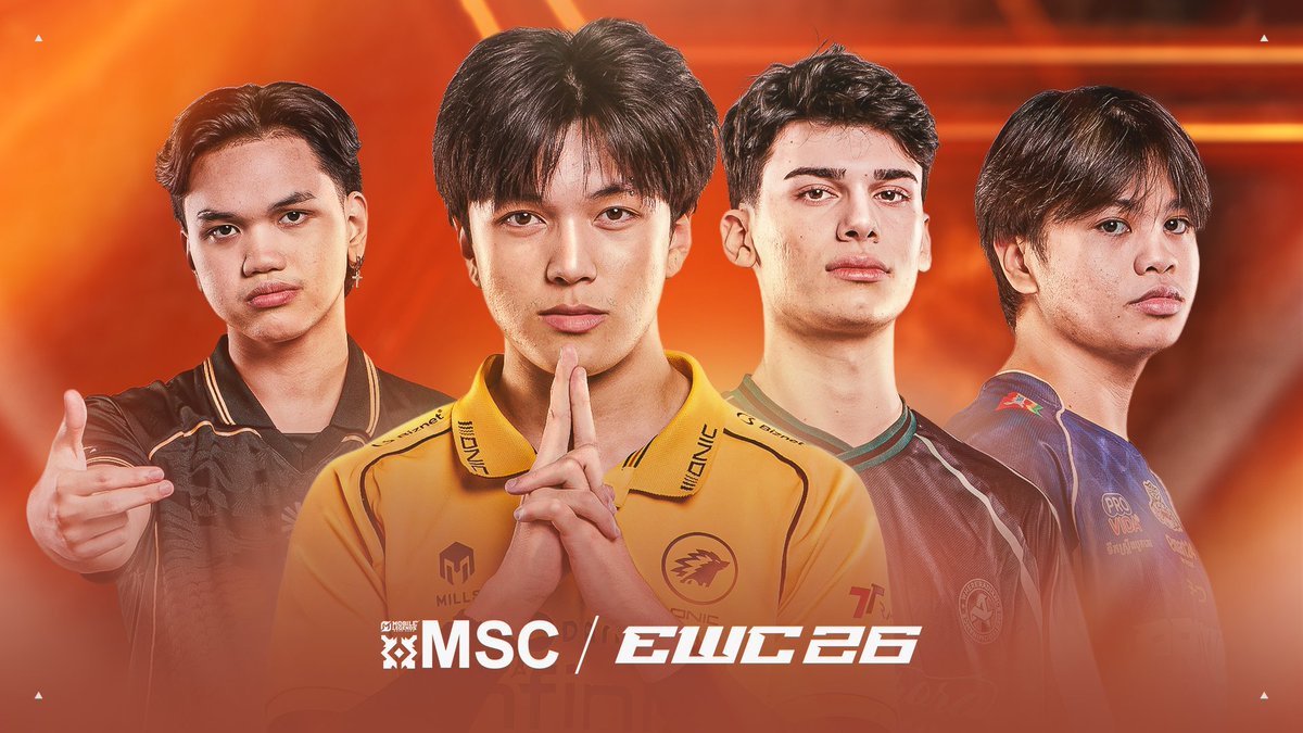 No more second chances. Only the best of the best have made it to the top 8. Knockout Stage of MSC at EWC26 starts today.