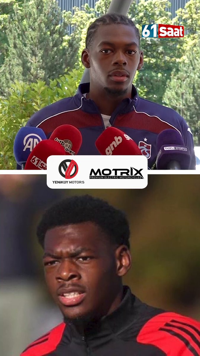 Trabzonspor’un yeni transferi Rene Mitongo: “İki yönü de oynamaya çalışıyorum. Hem topu koruyabilirim hem de atakların sonuçlanmasında takıma yardımcı olmaya çalışıyorum.”