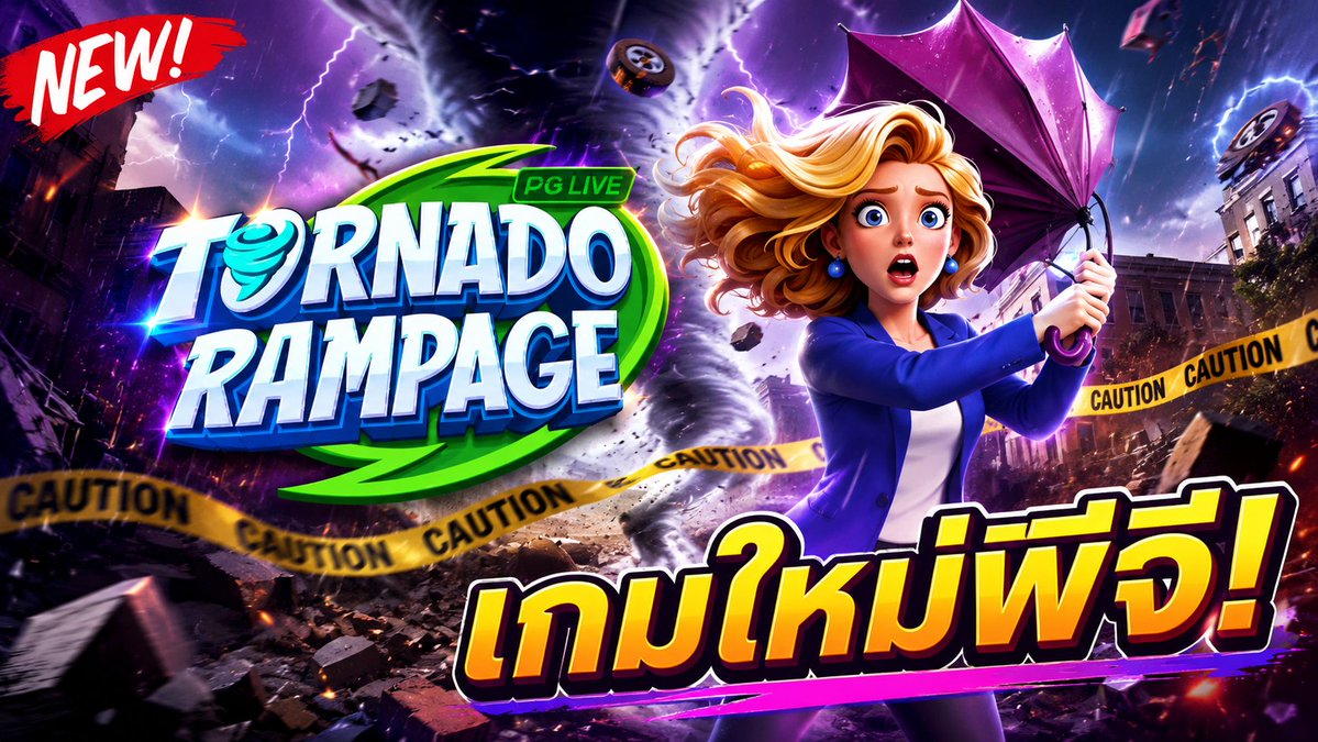 เกมใหม่พีจี! | Tornado Rampage